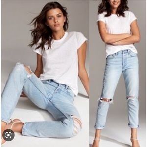 Denim Forum Aritzia The Ex Boyfriend Organic Cotton 27